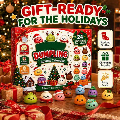 Merry Market 24 Dumpling Squishy Advent Calendar