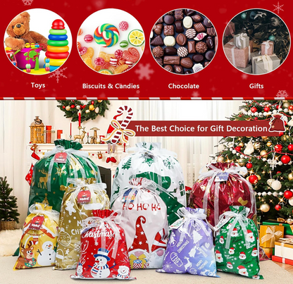 Merry Market Gift Bags & Tags Set